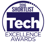 Tech Excellence Awards 2016 shortlist badge